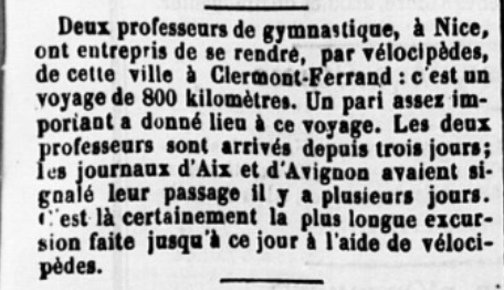 Nice - Clermont-Ferrand (1869)
