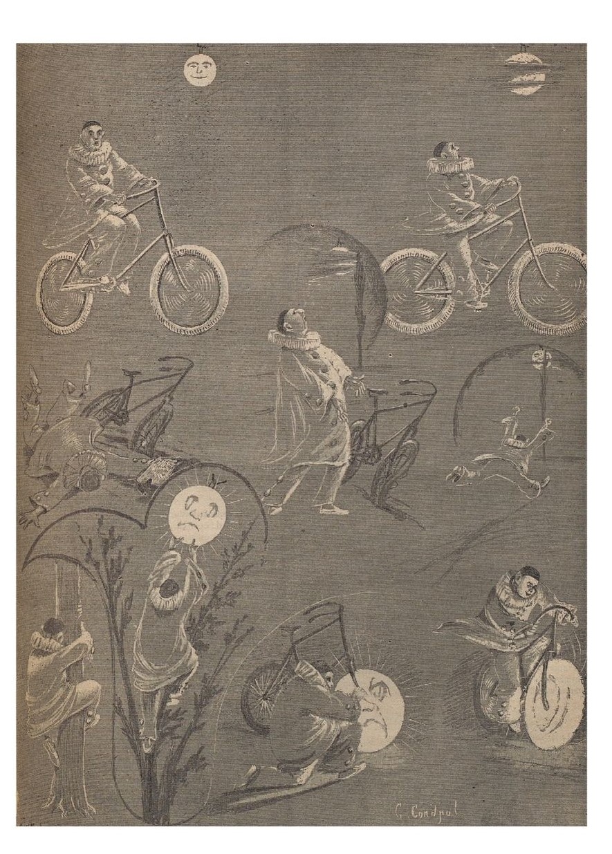 Pierrot, Arlequin et Colombine
